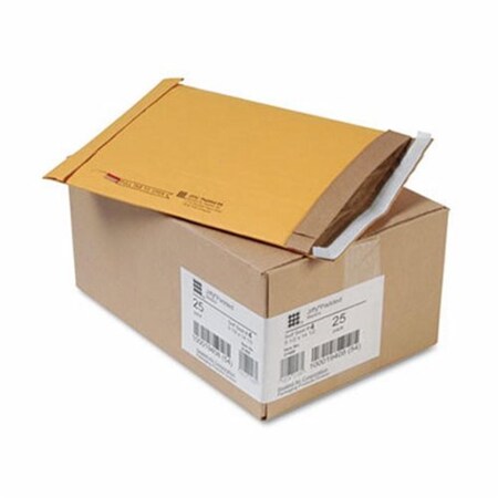 Sealed Air No. 4, 9.5 x 14.5 in. Jiffy Padded Self-Seal Mailer, Natural Kraft SE471638